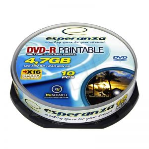 DVD-R Esperanza 1302 4,7GB 16x 10szt. cake