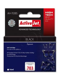 ActiveJet AH-703BS tusz czarny do drukarki HP (zamiennik HP 703 CD887AE) Premium Standard