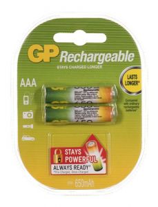GP Akumulator 65AAAHC AAA NiMH LSD 650mAh 2szt.