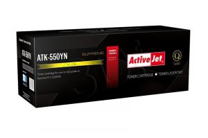 ActiveJet ATK-550YN toner Yellow do drukarki Kyocera (zamiennik Kyocera  TK-550Y) Supreme