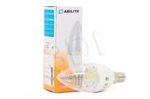 Abilite żarówka LED ASIALED (świeczka 420lm 6W E14 ciepła biel)
