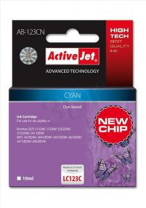 ActiveJet AB-123CN tusz cyan do drukarki Brother (zamiennik Brother LC123C) Supreme