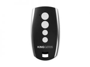 pilot king gates stylo 4-kanałowy z kodem dynamicznie zmiennym 433,92 mhz, czarny - możliwość montaż