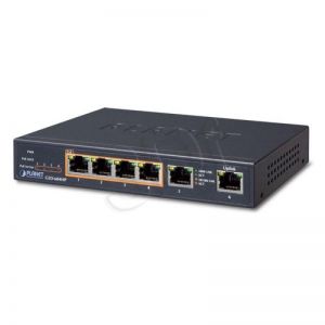 PLANET GSD-604HP Switch 4x GEth PoE AT 55W+ 2x GEth