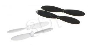 Hubsan Zestaw śmigieł H107-A02 4 szt. czarne/białe do modelu X4 Plus H107P