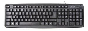 Klawiatura Activejet przewodowa K-1023 USB - niemiecki układ klawiszy