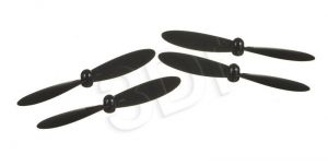 Hubsan Zestaw śmigieł H107D+-02 2 szt. czarny do modelu X4 Cam Plus H107C+