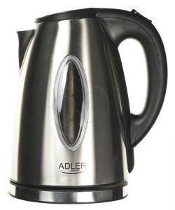 Czajnik elektryczny Adler AD 1230 (2l 2000W Inox-czarny)