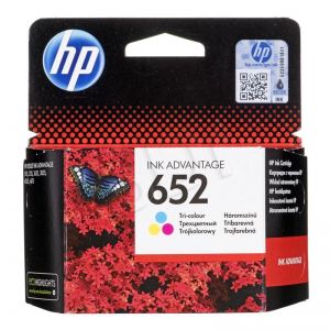 HP Tusz Kolor HP652=F6V24AE, 200 str.