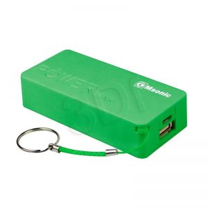 MSONIC POWER BANK 5000MAH, LI-ION MY2580E ZIELONY