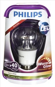 Philips żarówka LED 8718696481202 (tradycyjna żarówka 470lm 6W E27 ciepła biel)