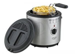 Frytkownica Adler AD 4905 (1,5l 1000W Inox)