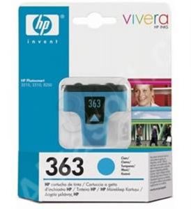 HP Tusz Niebieski HP363C=C8771EE, 350 str., 4 ml
