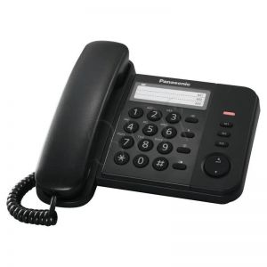 Panasonic Telefon przewodowy KX-TS520 czarny