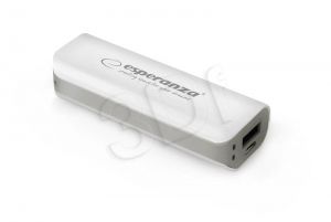 ESPERANZA POWER BANK JOULE 2200mAh BIAŁO/SZARY EMP103WE