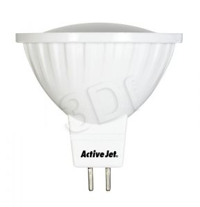 Activejet żarówka LED SMD AJE-S6053C (punktowa 300lm 4W GU5.3 biały zimny)