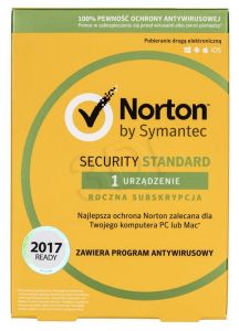 Symantec NORTON SECURITY STANDARD 3.0 PL 1D/12M CARD MM
