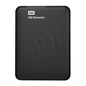 Dysk zewnętrzny Western Digital ELEMENTS 1500GB 2,5 USB 3.0,USB 2.0 Czarny WDBU6Y0015BBK