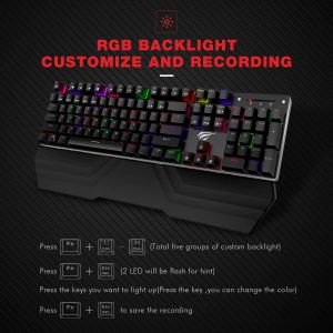 klawiatura gamingowa havit hv-kb432l