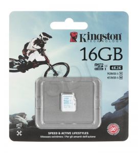 Kingston micro SD Action Camera 16GB Class U3