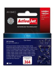 ActiveJet AH-364CC tusz cyan do drukarki HP (zamiennik HP 364 CB318EE) Premium