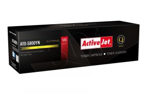 ActiveJet ATO-5800YN żółty toner do drukarki laserowej OKI (zamiennik 43324421) Supreme