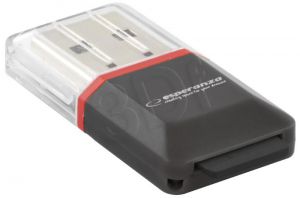 Esperanza Czytnik kart EA134K zewnętrzny (MicroSD PenDrive)