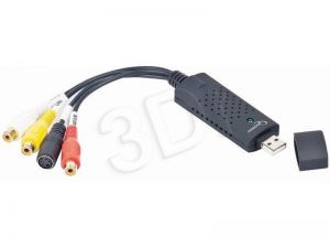 Zestaw przejściówek Gembird Video Grabber Composite+S-Video - USB