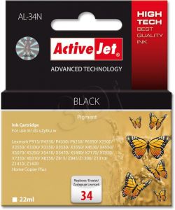ActiveJet AL-34N tusz czarny do drukarki Lexmark (zamiennik Lexmark 34 18C0034) Supreme