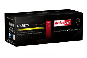 ActiveJet ATK-590YN toner Yellow do drukarki Kyocera (zamiennik Kyocera  TK-590Y) Supreme