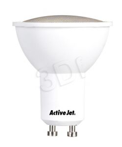 Activejet żarówka LED SMD (punktowa 320lm 4,5W GU10 biały zimny)