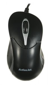 Activejet Mysz przewodowa optyczna AMY-011 USB 800dpi czarny