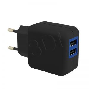 Qoltec Ładowarka sieciowa 50026 5V 2.1A 2XUSB 10,5W