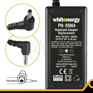 Zasilacz Whitenergy do notebooka 05864 (19V 4,74A 90W (4.75+4.2)*1.6)