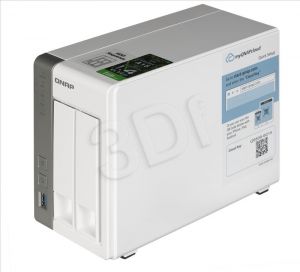 Serwer NAS QNAP TS-231+ (Tower HDD 2szt. Pamięć RAM 1GB Annapurna Labs Alpine AL-212 dual-core 1.4GH