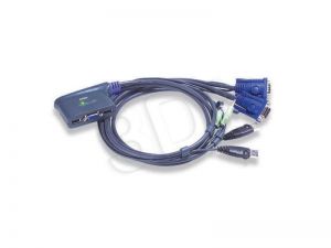 Aten przełącznik KVM CS-62U 2-portowy