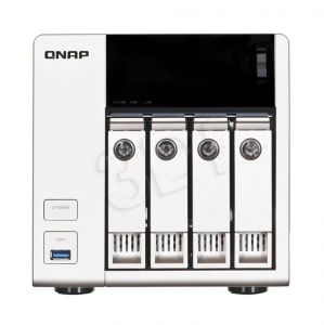 Serwer NAS QNAP TVS-463-8G (Tower HDD 4szt. Pamięć RAM 8GB AMD 2.4GHz quad-core x86)