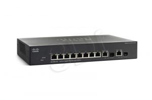 CISCO SG300-10PP-K9-EU 8 x 10/100/1000 PoE+ Switch