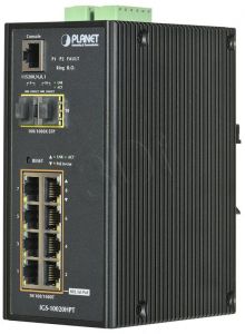 PLANET IGS-10020HPT Switch przem. 8xGEth PoE (WYP)