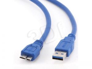 Kabel Gembird ( micro USB - USB 3.0 M-M 0.5m niebieski )