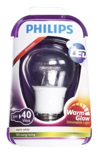 Philips żarówka LED 8718696481202 (tradycyjna żarówka 470lm 6W E27 ciepła biel)
