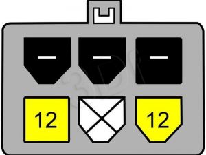 DELOCK KABEL ZASILAJĄCY SATA 15 PIN - PCI EXPRESS 6 PIN 0.21M