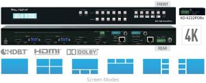 key digital matryca multi-view hdmi/vga/poh/hdbt kd-mlv4x2pro - możliwość montażu - zadzwoń: 34 333