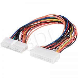 AKYGA PRZEDŁUŻACZ ZASILANIA ATX 24F/24M P1 30CM AK-CA-09