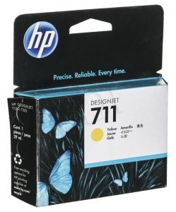 HP Tusz Żółty HP711=CZ132A, 29 ml