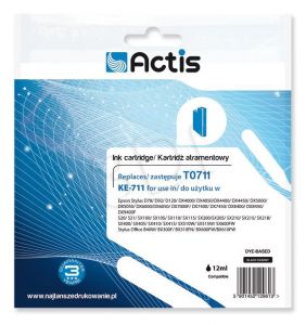 Actis KE-711 tusz czarny do drukarki Epson (zamiennik Epson T0711) Standard