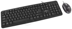 Titanum Zestaw przewodowy klawiatura i mysz optyczna TK106 CZARNY