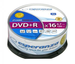 DVD+R Esperanza 1116 4,7GB 16x 25szt. cake