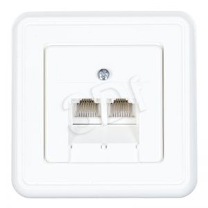 Gniazdo RJ45 kat.5e UTP Telegartner białe