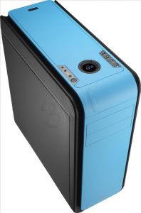 OBUDOWA AEROCOOL DS 200 BLUE USB3.0 - CZARNO-NIEBIE
